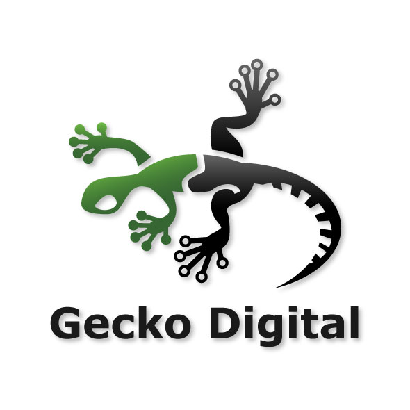 Gecko digital logo template