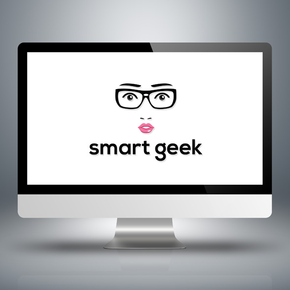 Smart Geek logo template