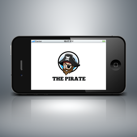 the pirate logo template