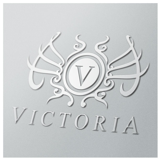 letter-alphabet-V-victoria-crest-floral-logo-template-one