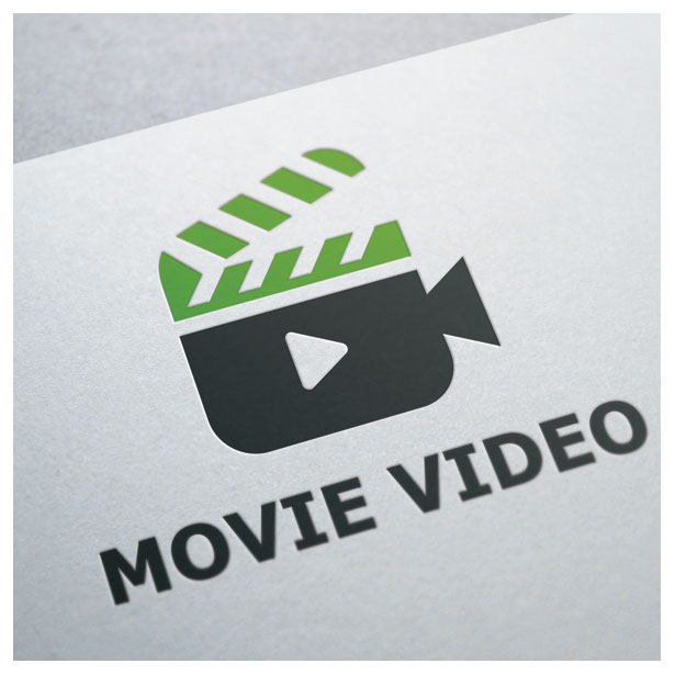 Movie Camera Logo - Bevouliin