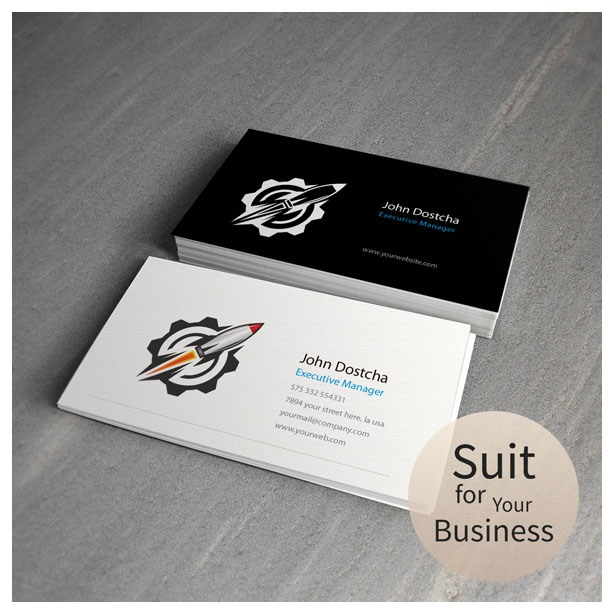 sell rocket booster logo template in vector