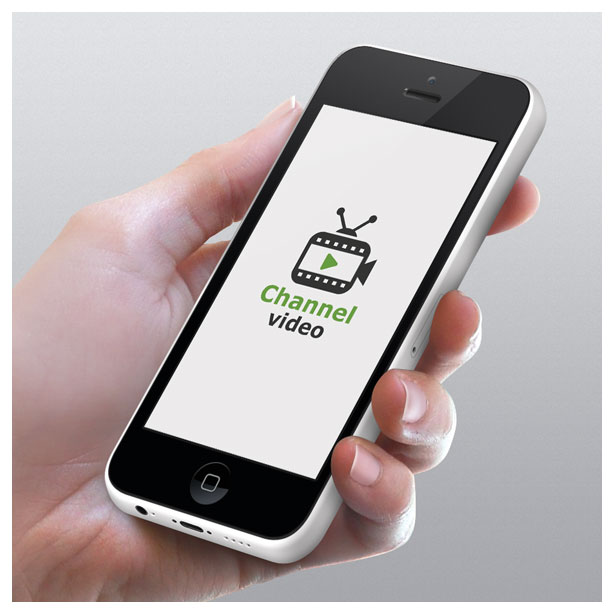 video television tv movie logo template preview