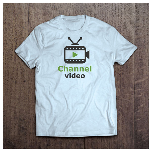 video television tv movie logo template preview